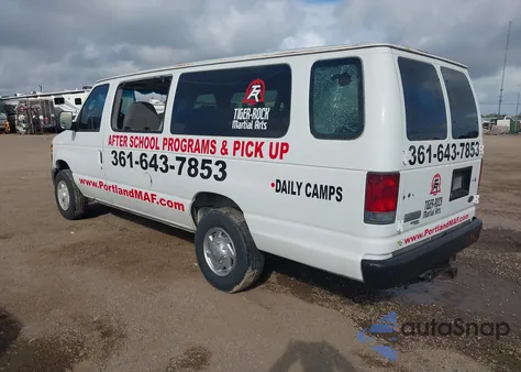 2008 Ford E-350 Super Duty Xl/Xlt z USA, uszkodzony, nr VIN 1FBSS31L18DB39415